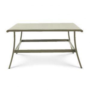 green outdoor coffee table 80x80cm