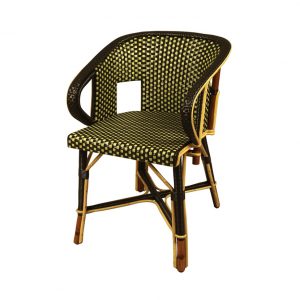 grenelle arm chair rattan outdoor seating