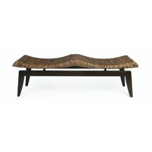Wicker bench