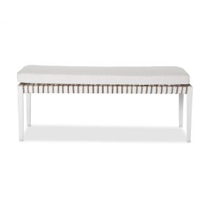 outdoor furniture white bench