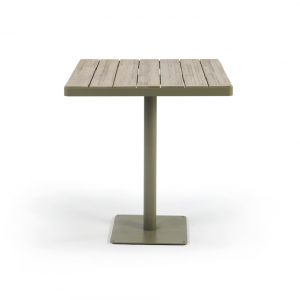 outdoor wood table