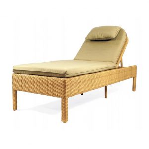 wicker chaise lounge