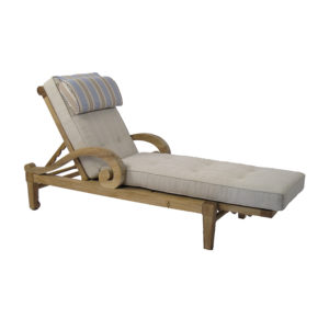 Wooden Chaise Lounge