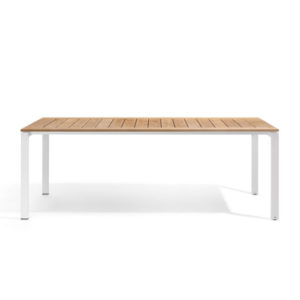 wood Trento outdoor dining table
