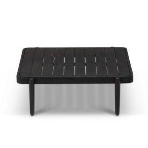 black outdoor coffee table