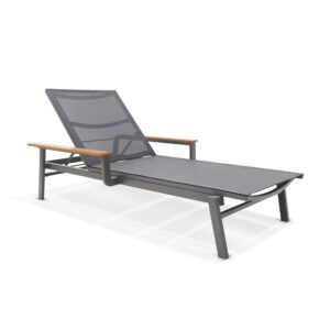 Stacking Chaise with Arms