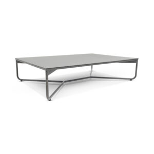 Rectangular Coffee Table, Metal Top (62in)