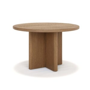 Round Dining Table (Ø 48in)- All Teak
